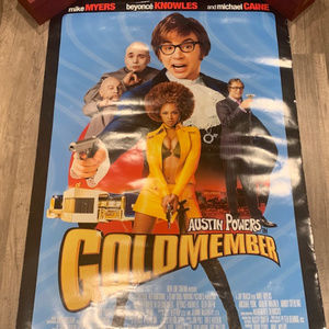 Austin Powers rolled Poster wall art Goldmember